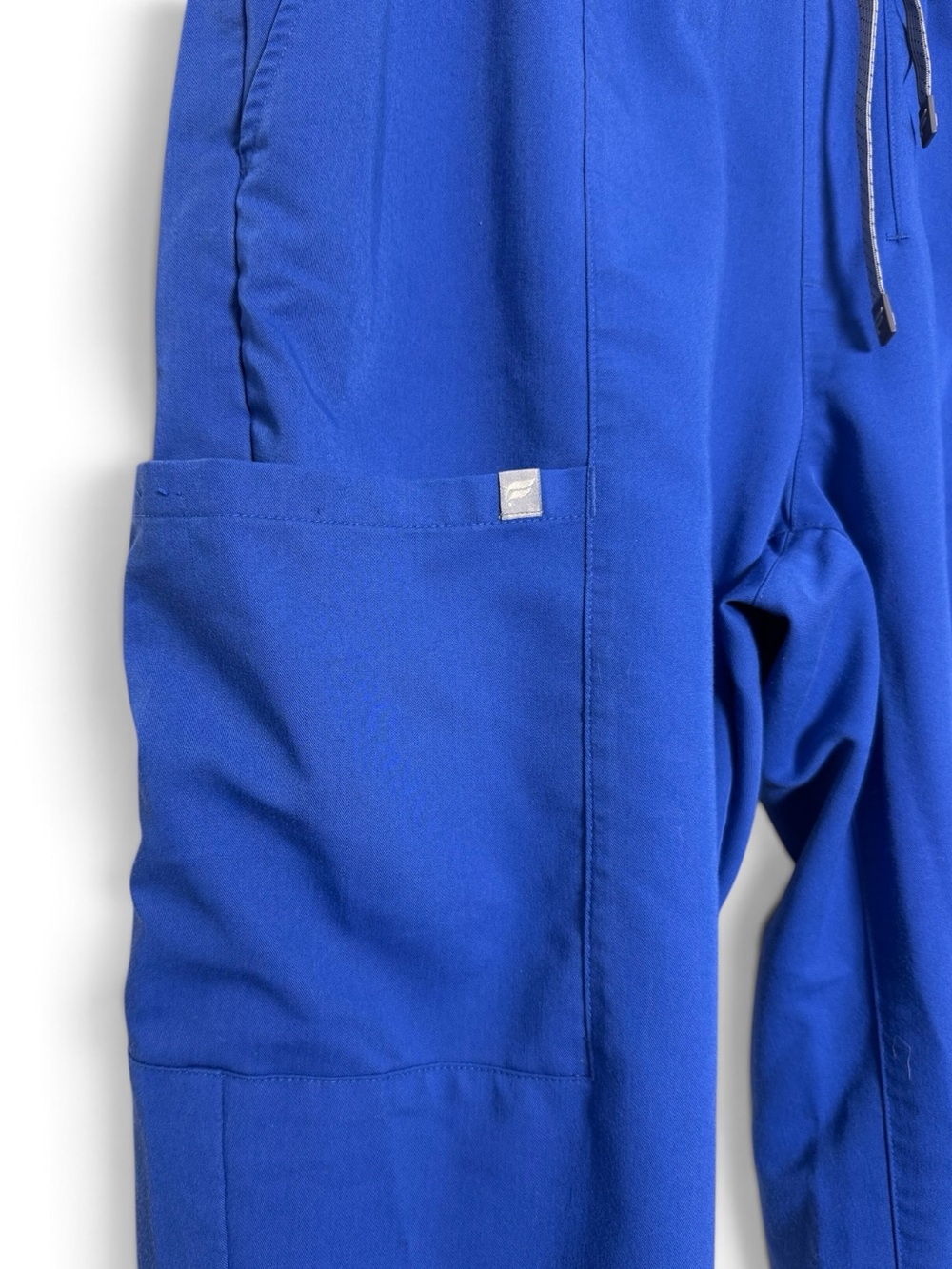 Fabletics Women’s Ion Scrub Pants XL Royal Blue Straight Leg Medical - Picture 5 of 8